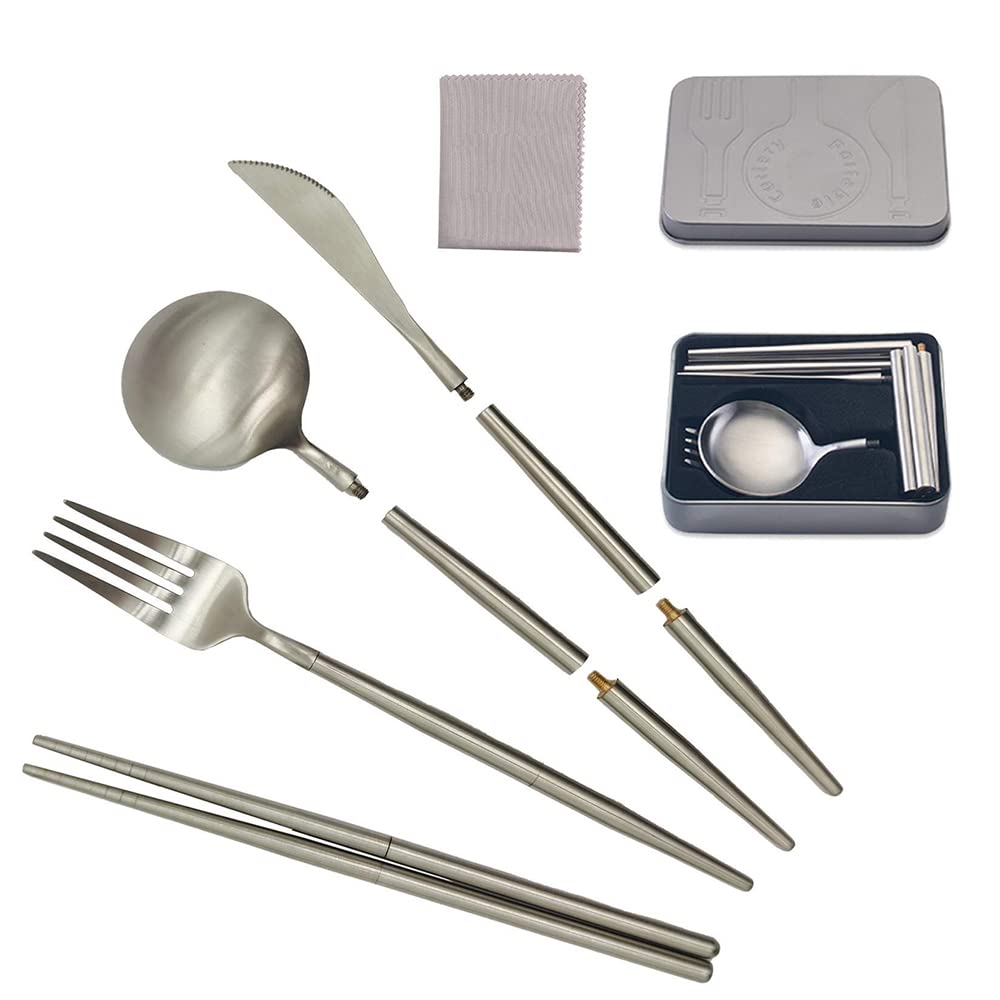 Strap Stop Travel Cutlery Set with Case