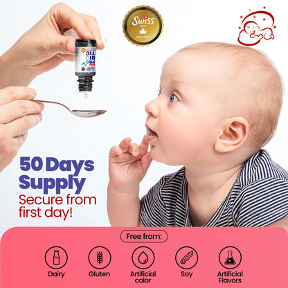 Baby Probiotics Drops with Vitamin D3  (10 Ml)