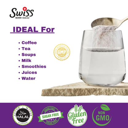 SWISS BORK Collagen Powder 10,000mg (30 Servings)