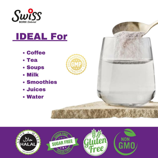 SWISS BORK Collagen Powder 10,000mg (30 Servings)