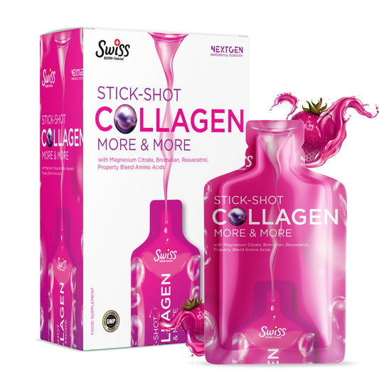 Swiss Bork Sugar-Free Liquid Collagen Shots — Collagen 10000mg (15  x 20ml)