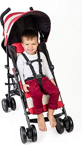 The Original STRAP STOP Anti Escape Car Seat Strap Crash Tested— UK Made, (Pink)