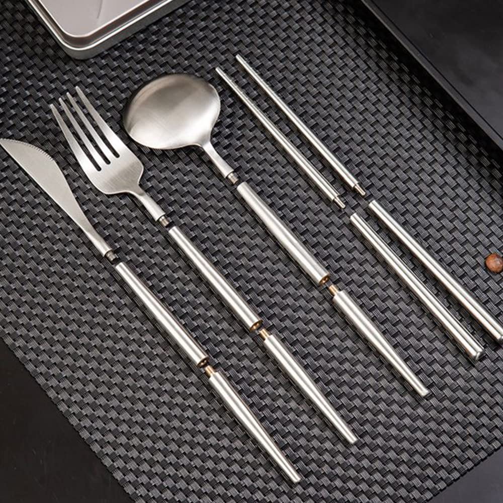 Strap Stop Travel Cutlery Set with Case