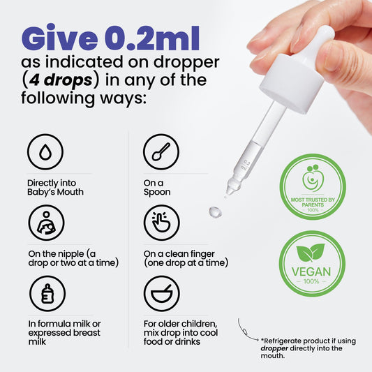 Baby Probiotics Drops with Vitamin D3  (10 Ml)